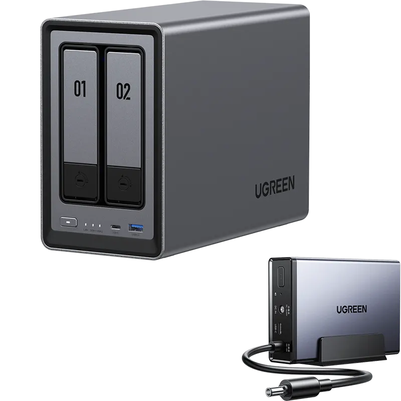 UGREEN CM670 DPXP2800 2 BAY desktop NAS 2 Mascom International.webp